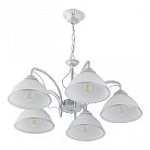 Люстра подвесная с плафонами Arte Milano 337207/5 WT+SL