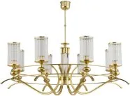 Потолочная люстра Kutek RUT-ZW-8(Z/KL)TRAN Ruta