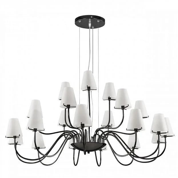 Подвесная люстра INNIS CH D125 Black ImperiumLoft 228907-26 INNIS-CH01