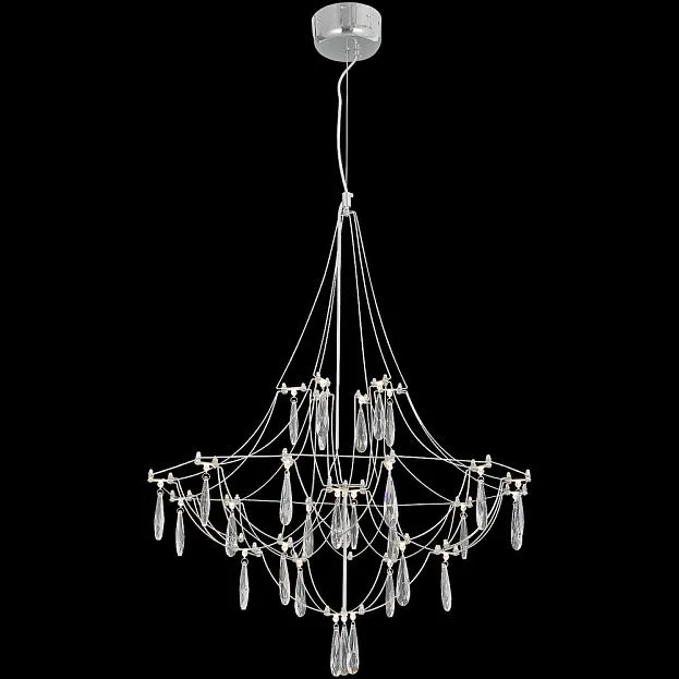 Подвесная люстра ILLUMICO IL0523-17W-79 CR AIR Подвесная люстра ILLUMICO IL0523-17W-79 CR AIR