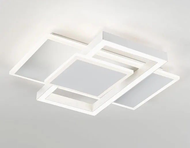 Потолочная люстра 50W 3000K-6400K 380*345*75 (ПДУ ИК) Ambrella light FA1021 ACRYLICA