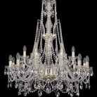 Люстра хрустальная Bohemia 1411/12+6/300/XL-96 G