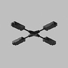 Гибкий Х-образный коннектор Denkirs TR2116-BK SMART UNI