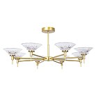 Люстра на штанге Arte Lamp A2076PL-8GO ALESSIA 