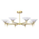 Люстра на штанге Arte Lamp A2076PL-8GO ALESSIA 