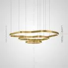 Кольцевые люстры и светильники ANDANTE Lampatron 5107-13066
