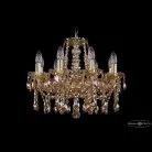 Люстра хрустальная Bohemia 1413/8/165 G M721
