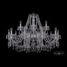 Люстра хрустальная Bohemia 1403/10+5/360 Ni