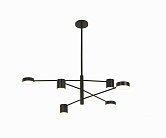 Люстра Мекли черный Led 42W Kink Light 07650-6,19(4000K)