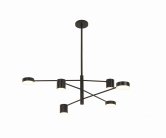 Люстра Мекли черный Led 42W Kink Light 07650-6,19(4000K)