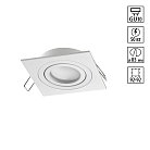 Светильник встраиваемый поворотный IP20 GU10 50W 220-240V Novotech 371019 MORUS