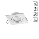 Светильник встраиваемый поворотный IP20 GU10 50W 220-240V Novotech 371019 MORUS