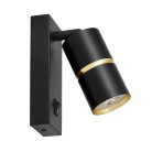 Спот Lumina Deco TS TK40-W1 BK+GD Lampit