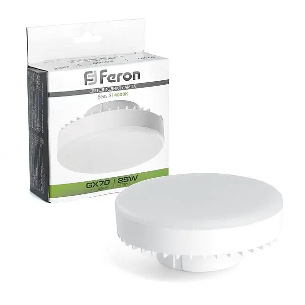 Лампа светодиодная LB-474 GX70 25W 4000K Feron 38269 Лампа светодиодная LB-474 GX70 25W 4000K Feron 38269