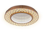 Потолочный светодиодный светильник с пультом Ambrella light FA9449 Ice