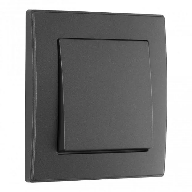 Выключатель одноклавишный с рамкой черный пластик SET06-1-30-1 black Arte Milano SET06-1-30-1 black Выключатель одноклавишный с рамкой черный пластик SET06-1-30-1 black Arte Milano SET06-1-30-1 black