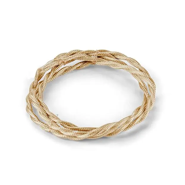 Кабель Ideal Lux 303086 CAVO TESSUTO INTRECCIATO 10M OTTONE 10м Cavi e supporti