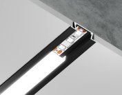 Алюминиевый профиль встраиваемый Ambrella light GP1001BK Alum Profile