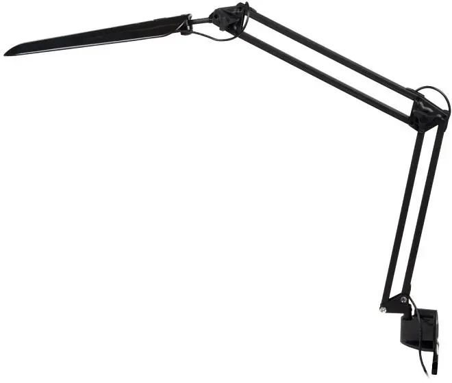 Офисная настольная лампа Uniel TLD-524 Black/LED/500Lm/4500K/Dimmer Офисная настольная лампа Uniel TLD-524 Black/LED/500Lm/4500K/Dimmer