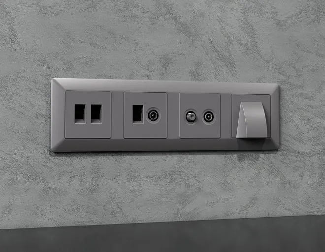 Комплект вывода кабеля с фиксатором ALFA Volt MA515810 QUANT Комплект вывода кабеля с фиксатором ALFA Volt MA515810 QUANT