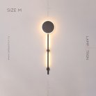 Бра MARA Размер M. Цвет Черный. Белый свет Lampatron 6511-17644