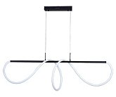 Подвес димм черный Led 72W Kink Light S08041A,19 Далия