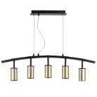 Подвесной светильник Lightstar LR735405 RULLO ЧЕРНЫЙ/ЗОЛОТО