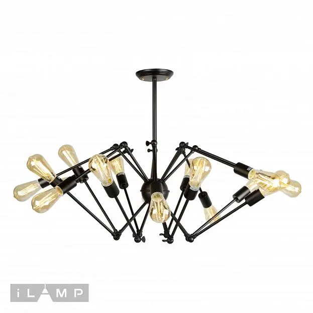 Подвесная люстра iLamp Loft212-16 Spider Подвесная люстра iLamp Loft212-16 Spider