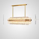 Реечный, рядный светильник PONTIAN LONG 12 ламп Lampatron f-pontian-long-12 7597-25416