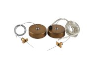 Подвесной комплект для магнитного шинопровода Donolux Suspension kit DLM/Black Bronze Magic track