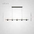 Реечный, рядный светильник MEDVIN LONG 5 ламп Lampatron 7713-21622