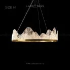 Кольцевые люстры и светильники REGINA Размер M. Цвет Латунь Lampatron 4357-11083