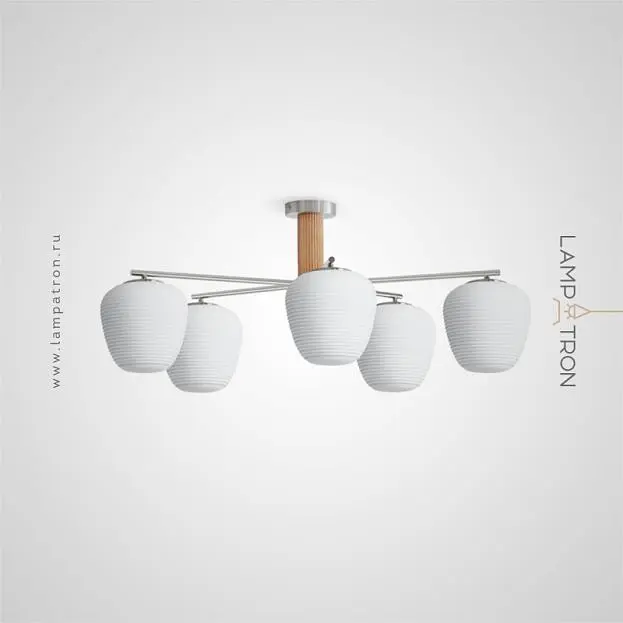 Потолочная люстра DAGFIN CH Lampatron 7419-20512 Потолочная люстра DAGFIN CH Lampatron 7419-20512