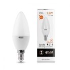 Лампа Gauss 33112 E14 12W 3000K матовая Elementary