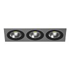 Встраиваемый светильник Lightstar i839070707 INTERO 111 Triple QUADRO