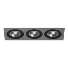 Встраиваемый светильник Lightstar i839070707 INTERO 111 Triple QUADRO