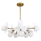 Люстра на штанге Arte Lamp A1369SP-10SG PEACOCK