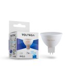 Светодиодная лампа Voltega 7059 Simple MR16 7W 4000K 110° GU5.3 VG2-S2GU5.3cold7W