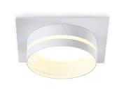Светильник встраиваемый белый GX53 110*110*50 Ambrella light TN5221 WH