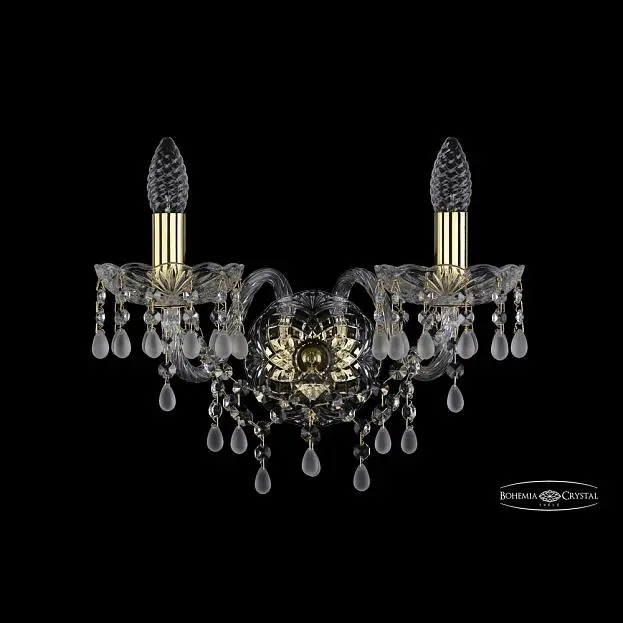 Бра хрустальный Bohemia 1410B/2/160/XL G V0300 Бра хрустальный Bohemia 1410B/2/160/XL G V0300