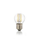 Лампа Ideal Lux 289236 E27 SFERA 4W 3000K CRI90 TRASP
