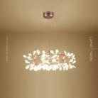 Кольцевые люстры и светильники LEAVES R Ø 105 см (135 LED). Без подсветки в чаше. Lampatron 2163-3744