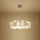 Кольцевые люстры и светильники LEAVES R Ø 105 см (135 LED). Без подсветки в чаше. Lampatron 2163-3744