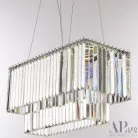 Люстра светодиодная хрустальная APL LED SH11.57.C.Ni.4000 Sicilia