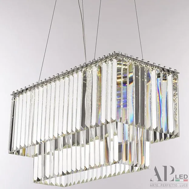 Люстра светодиодная хрустальная APL LED SH11.57.C.Ni.4000 Sicilia Люстра светодиодная хрустальная APL LED SH11.57.C.Ni.4000 Sicilia