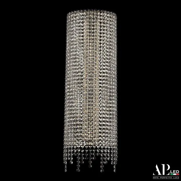 Бра светодиодные хрустальные APL LED SH500.B5.25-70.B.Ni.4000 Sicilia Бра светодиодные хрустальные APL LED SH500.B5.25-70.B.Ni.4000 Sicilia