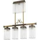 Потолочная люстра Kutek CAR-ZWL-4+1(P) Carino