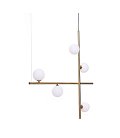 Подвесной светильник Lumina Deco LDP 6044-5 MD Rianza