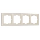 Рамка на 4 поста Werkel W0042003 (слоновая кость, basic) a051306 Snabb