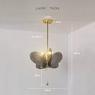 Люстра MOTHS Цвет дымчато-серый Lampatron 8619-24060